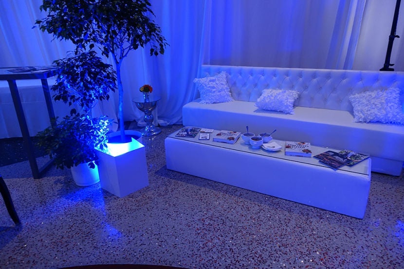 The Chase Sapphire Preferred lounge at The Palazzo.