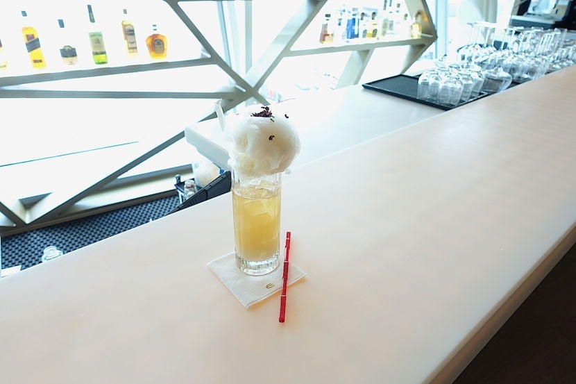 The friendly bartender made me one of the specialty cocktails - the Los Angeles - just to take a picture of!
