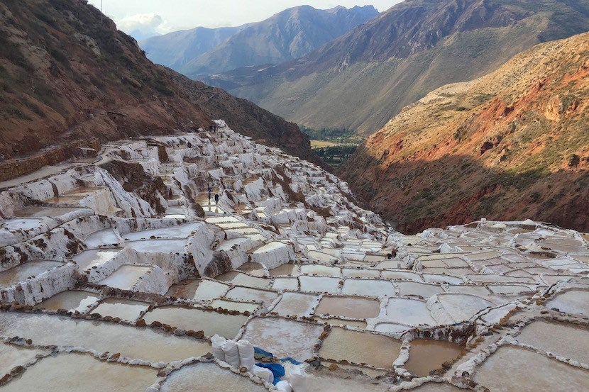 The spectacular Maras salt mines. Image courtesy of the author.