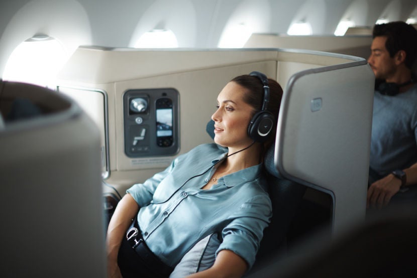 cathay pacific a350 business class