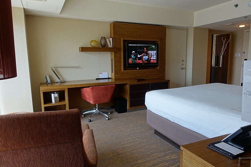 The first room had a King bed.