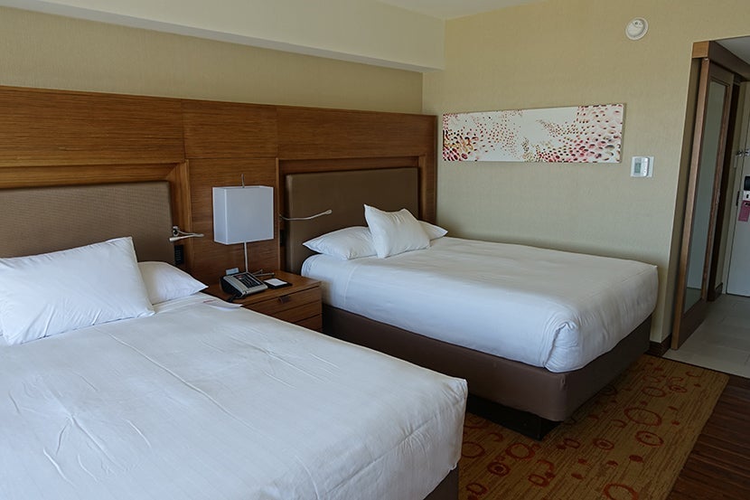 The room fits the bill if you'll be spending most of your time out exploring the city.