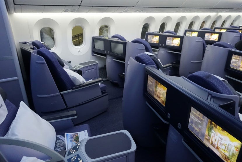 united 787-9 inaugural dreamliner