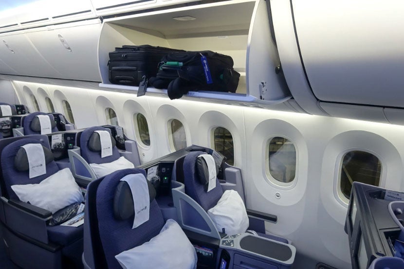 united 787-9 inaugural dreamliner