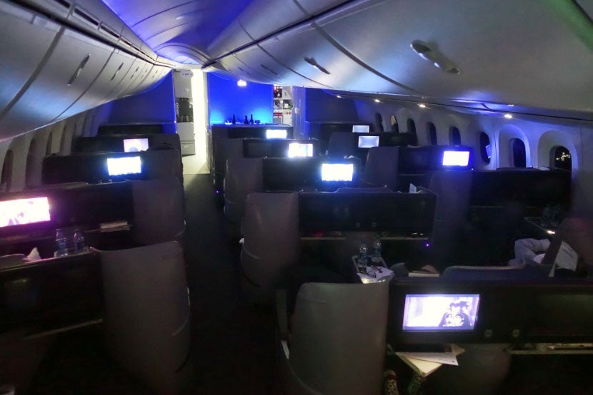 united 787-9 inaugural dreamliner