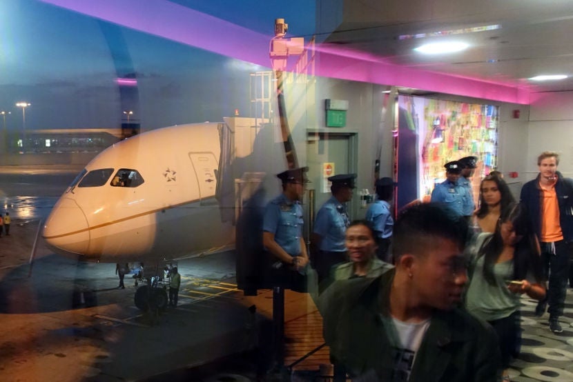 united 787-9 inaugural dreamliner