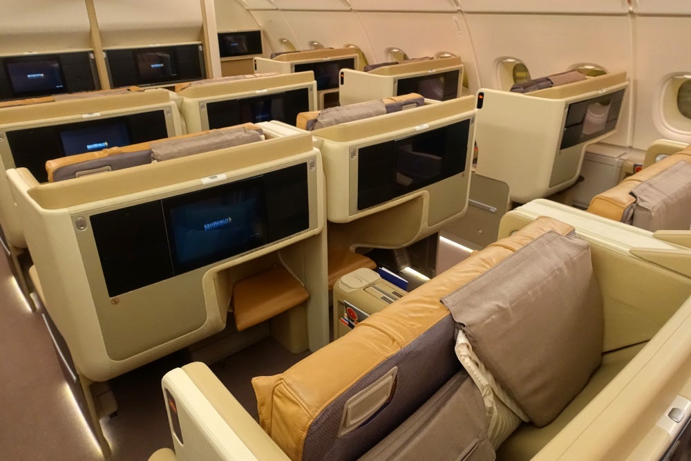 Singapore Airlines A380 Business Class Review