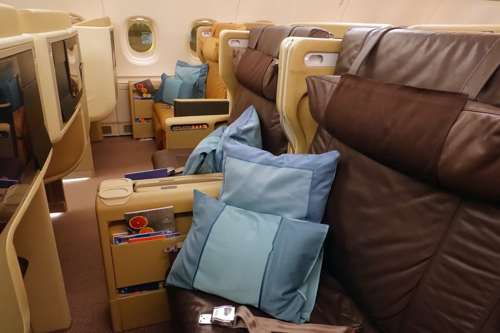 Singapore Airlines A380 Business Class Review