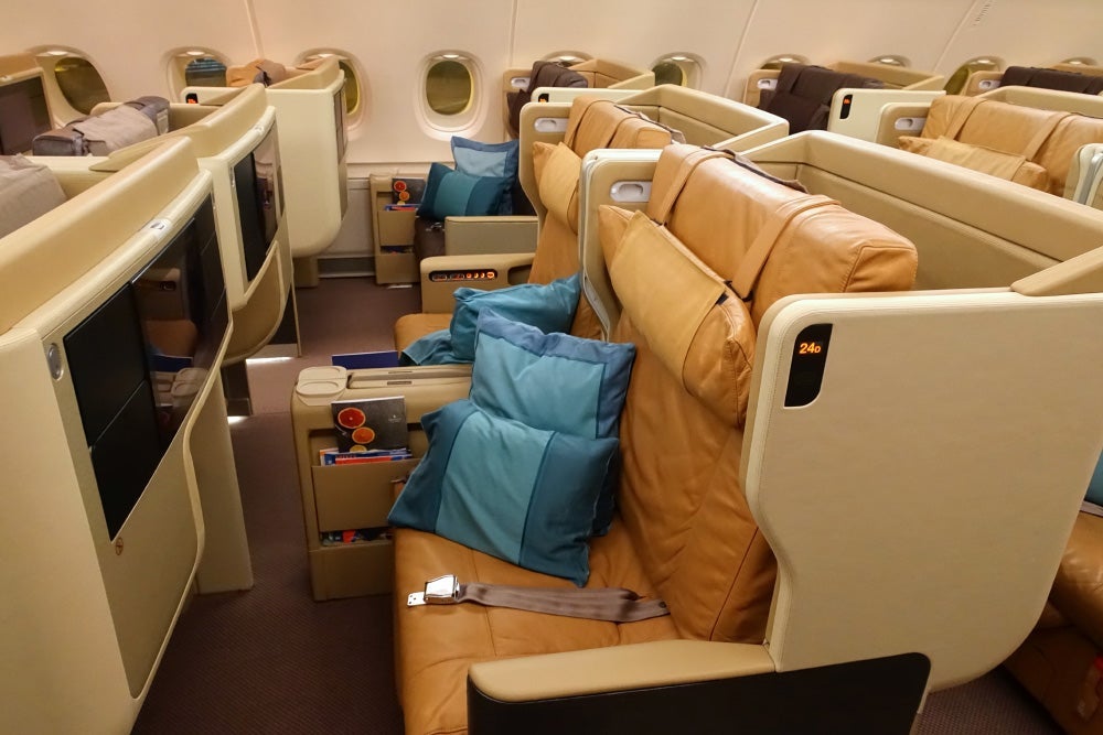 Singapore Airlines A380 Business Class Review