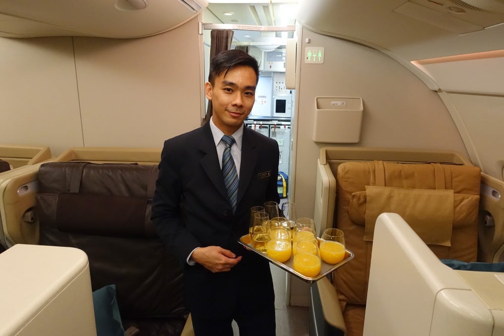 Singapore Airlines A380 Business Class Review