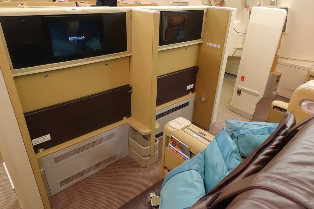 Singapore Airlines A380 Business Class Review
