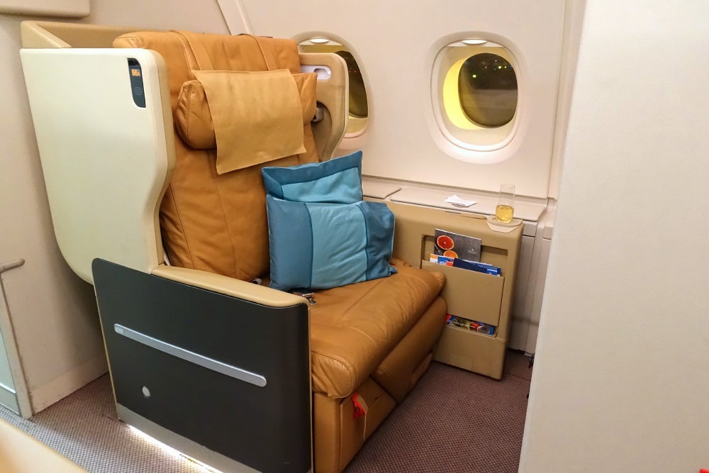 Singapore Airlines A380 Business Class Review