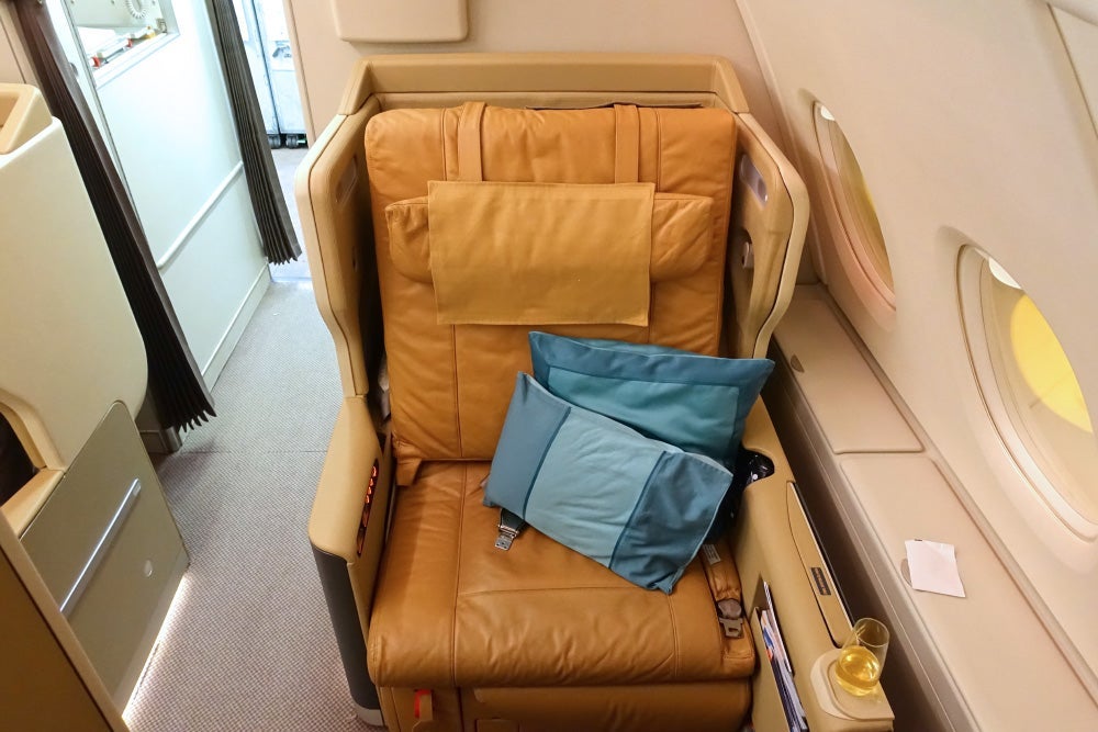 Singapore Airlines A380 Business Class Review