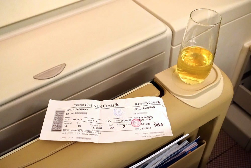 Singapore Airlines A380 Business Class Review