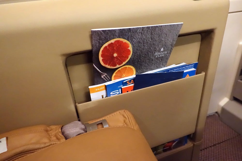 Singapore Airlines A380 Business Class Review