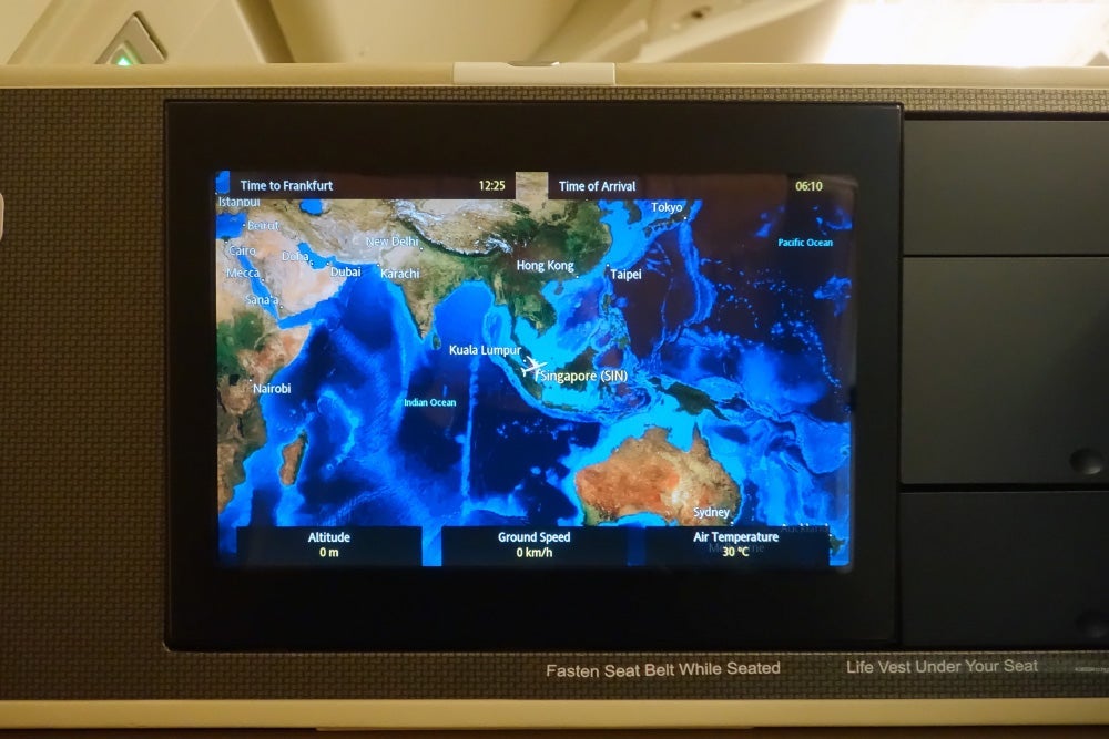 Singapore Airlines A380 Business Class Review