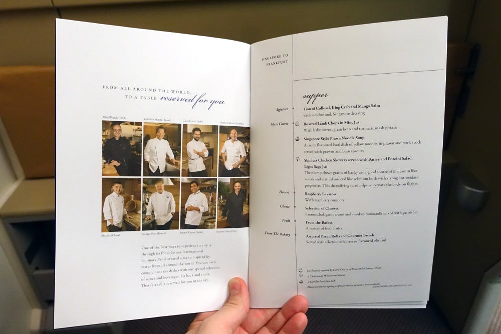 Singapore Airlines A380 Business Class Review