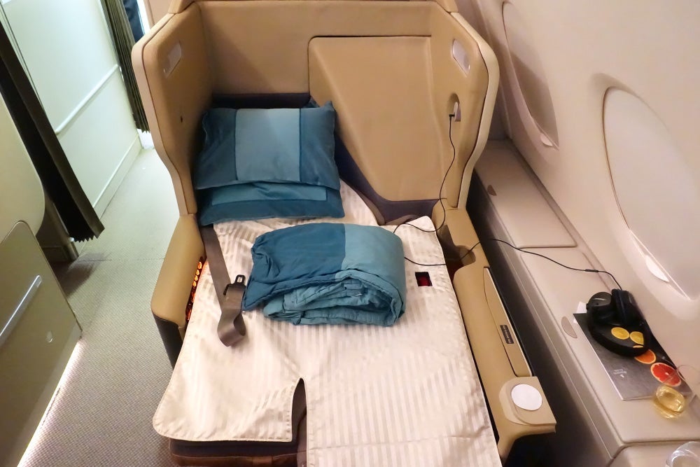Singapore Airlines A380 Business Class Review