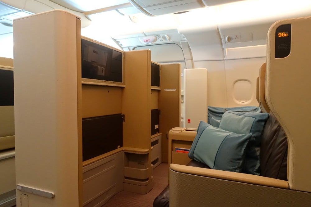 Singapore Airlines A380 Business Class Review