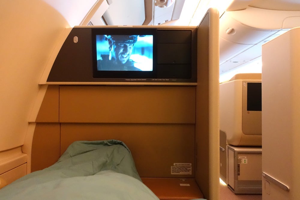 Singapore Airlines A380 Business Class Review