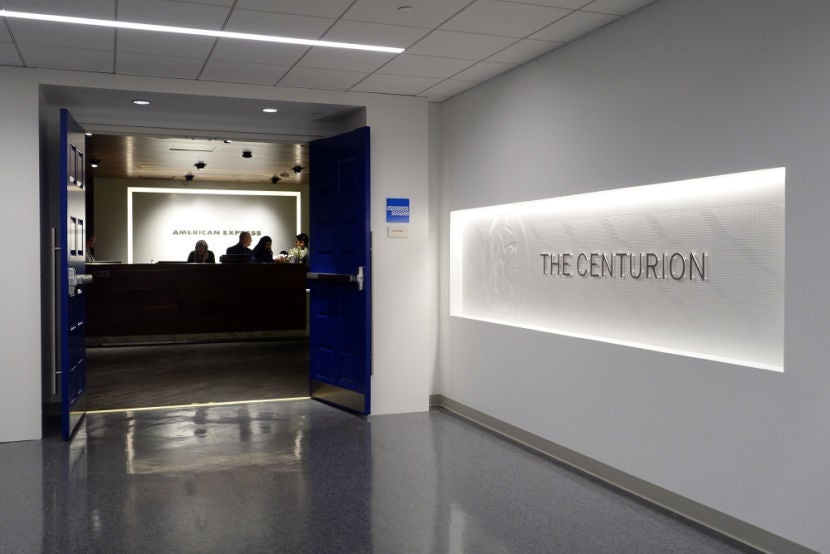 Amex Centurion Lounge IAH