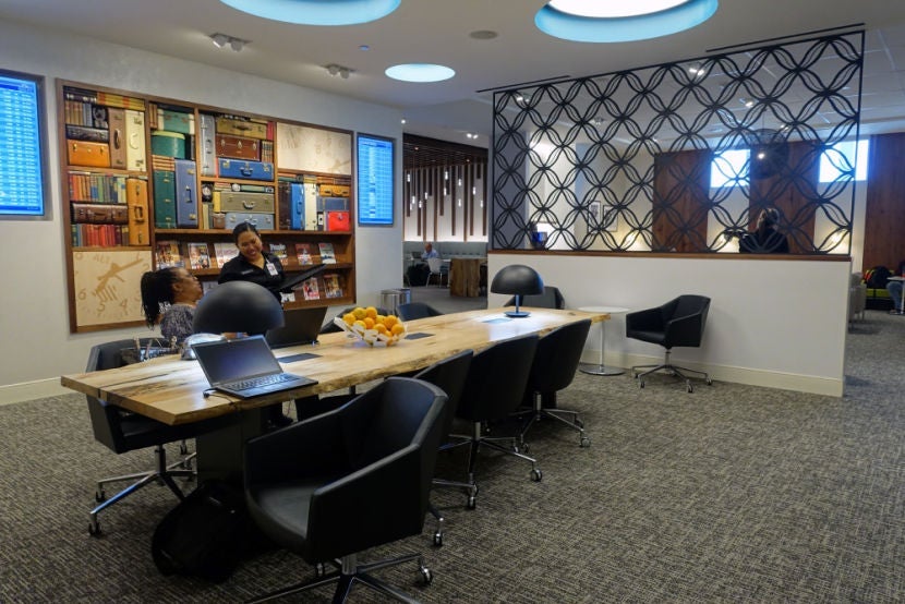 Amex Centurion Lounge IAH