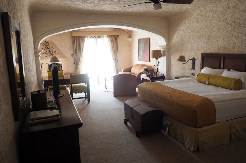 My room at the Casa Santo Domingo in Antigua Guatemala.