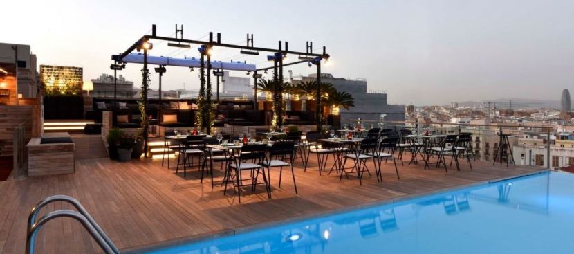 The evening dining area is perfect for a romantic date. Photo courtesy of hotel.