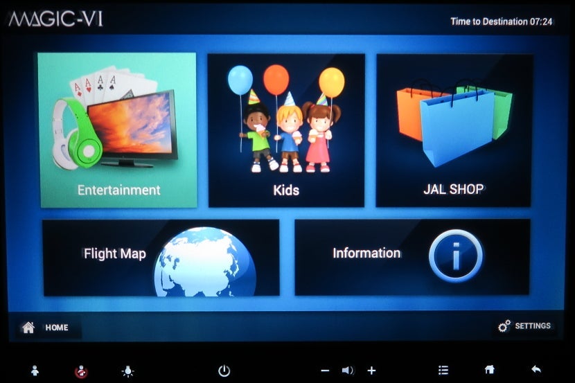 The MAGIC IFE screens were responsive, crisp and clear.