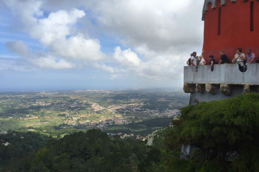The Palácio da Pena in Sintra.