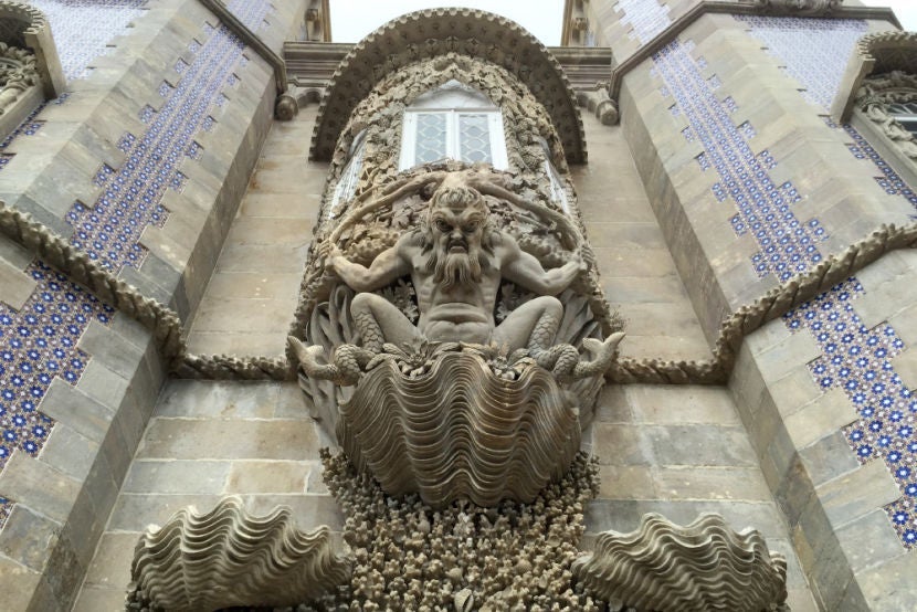 Fantastic architecture at the Palácio da Pena.