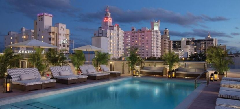 Redbury is a sexy hideaway in South Beach. Photo courtesy of hotel.