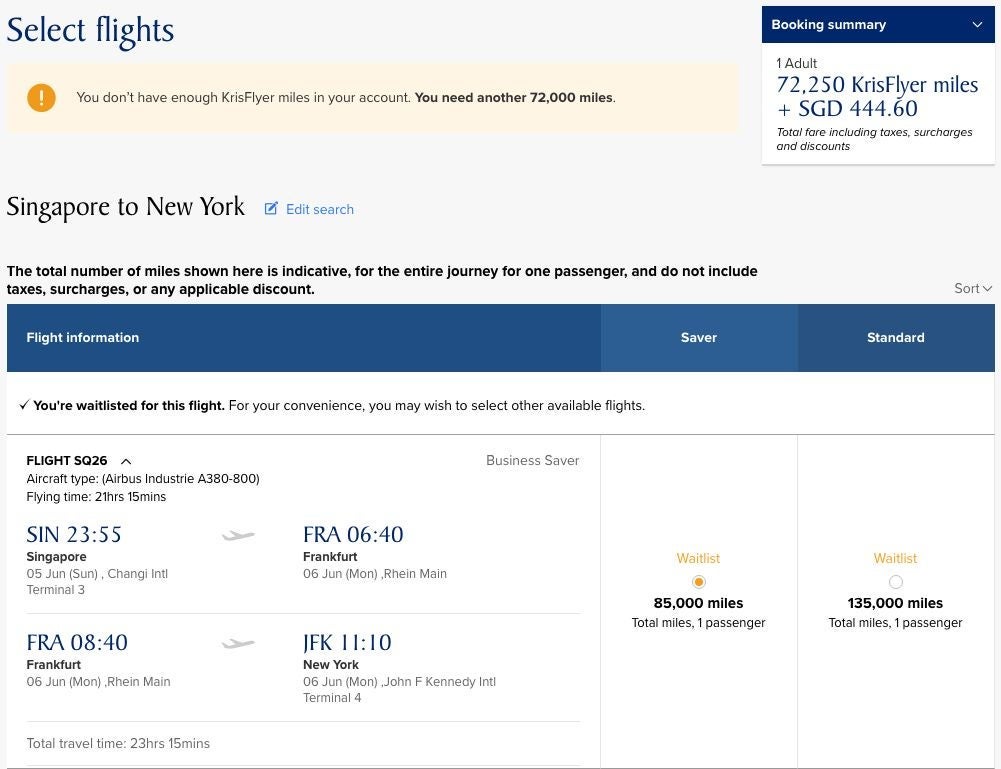Singapore Airlines A380 Business Class Review