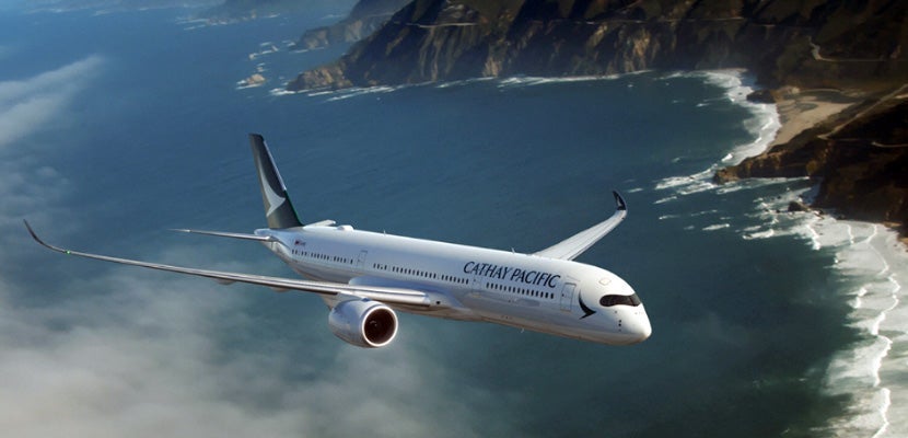 Get a sneak peek at the interior of Cathay Pacific's A350.