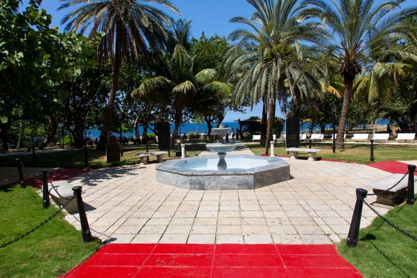 The ground of the Hotel Nacional.