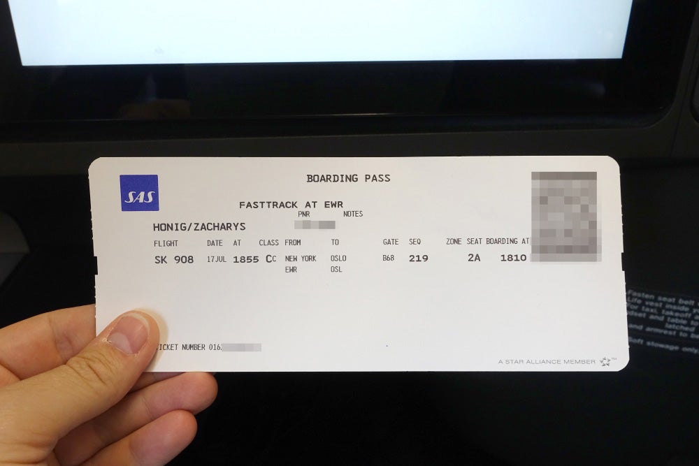 SAS A330 Business Class Review