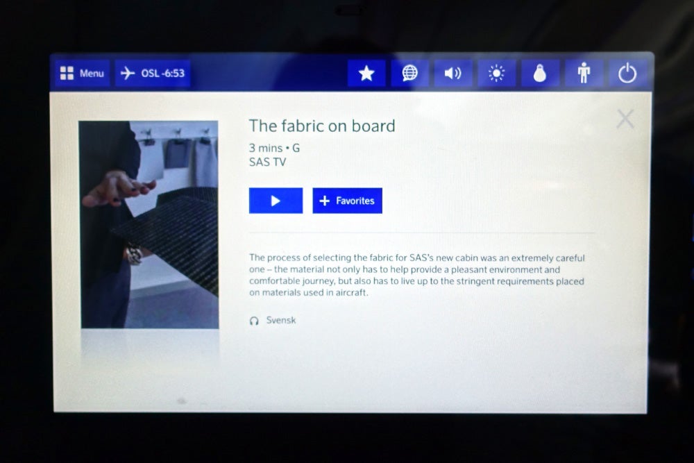 SAS A330 Business Class Review