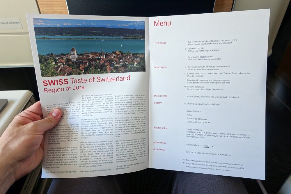 Swiss 777-300ER Business Class Review