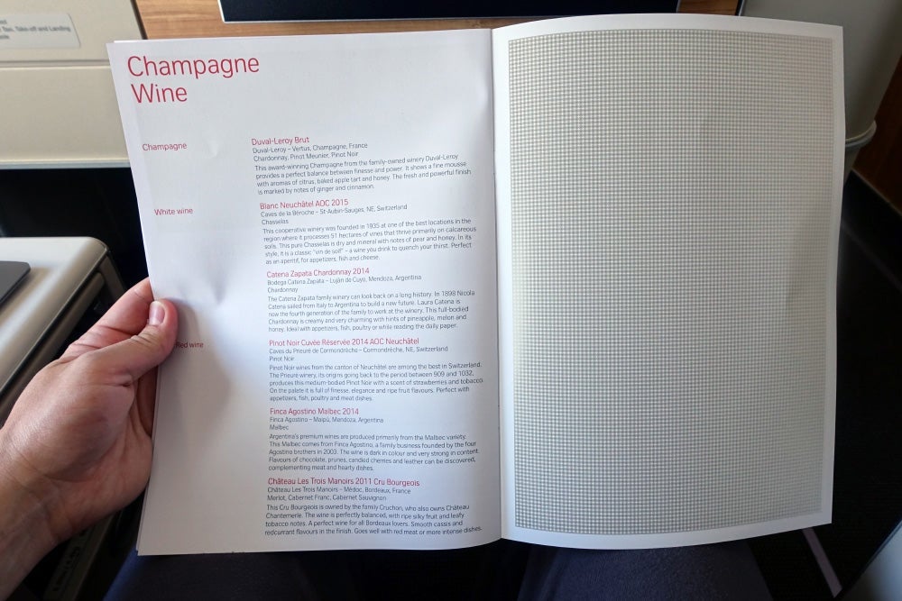 Swiss 777-300ER Business Class Review