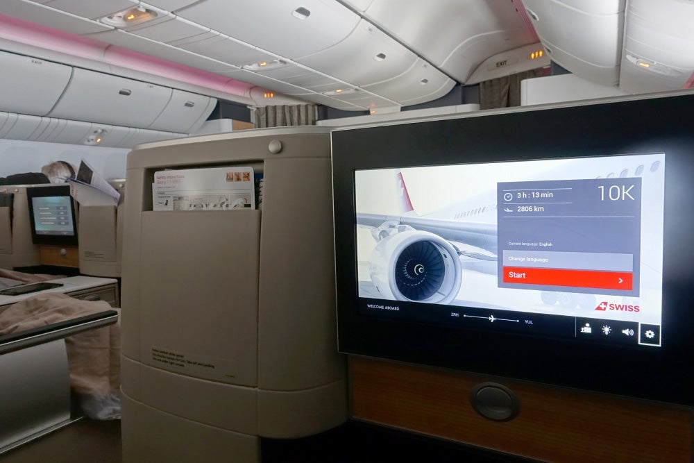 Swiss 777-300ER Business Class Review