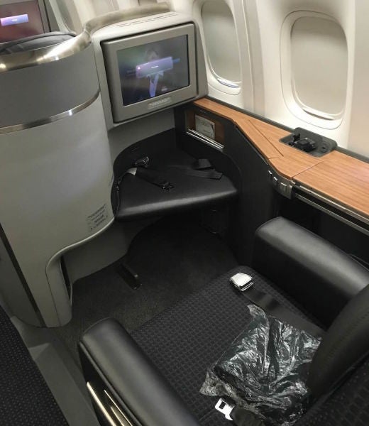 My 777-300ER Flagship Suite for the JFK-MIA leg.