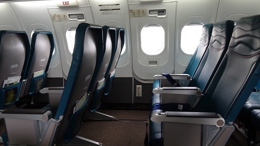A good deal more legroom in the Emergency Exit rows.