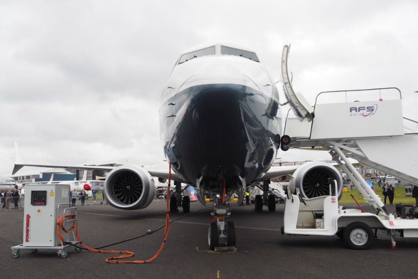 boeing 737 max farnborough