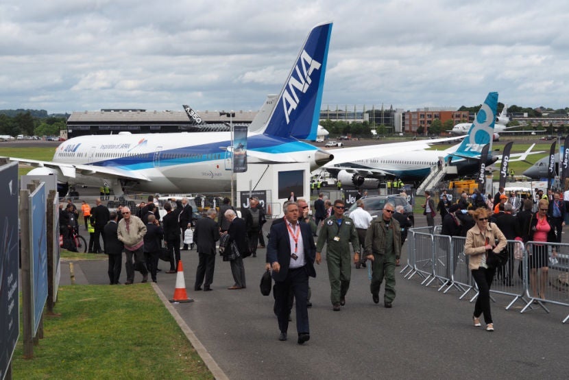 boeing 737 max farnborough
