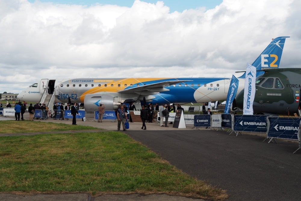 Embraer E2 Farnborough