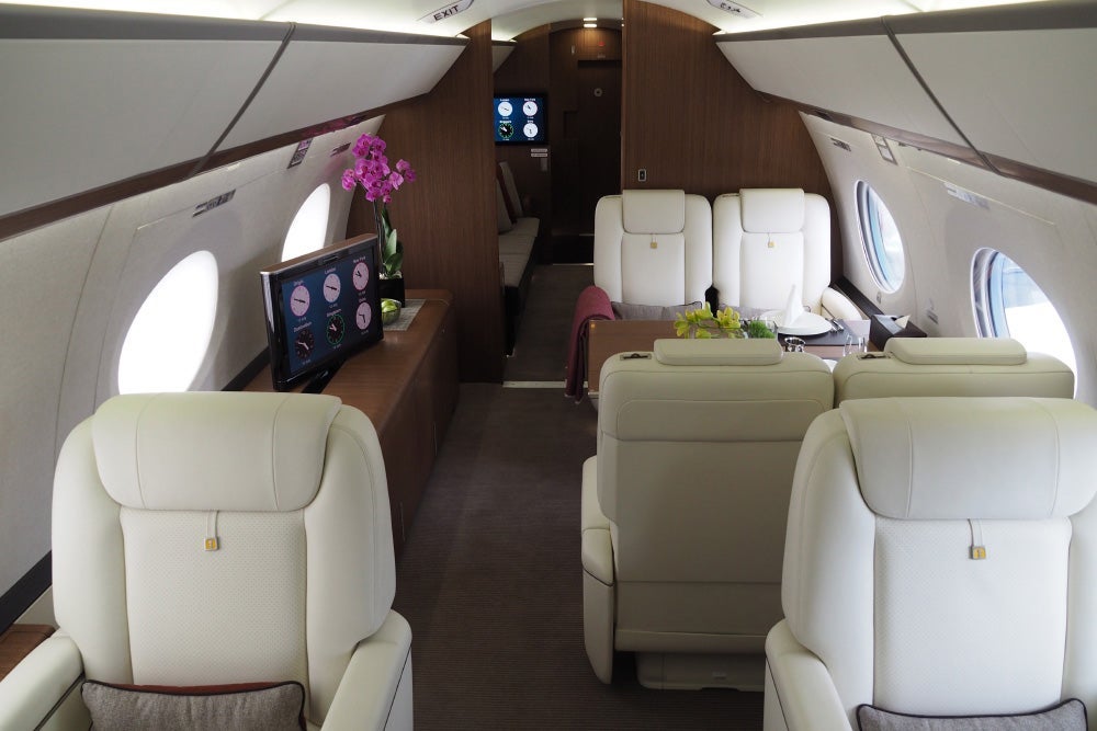 Qatar Gulfstream G650 Farnborough