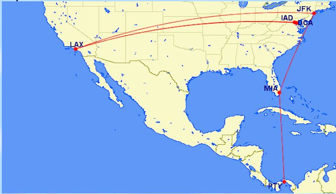 I flew 14,031 miles on business fares with American which earn 2X EQMs.