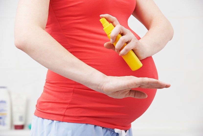 Always spray mosquito repellant. Image courtesy of Shutterstock.