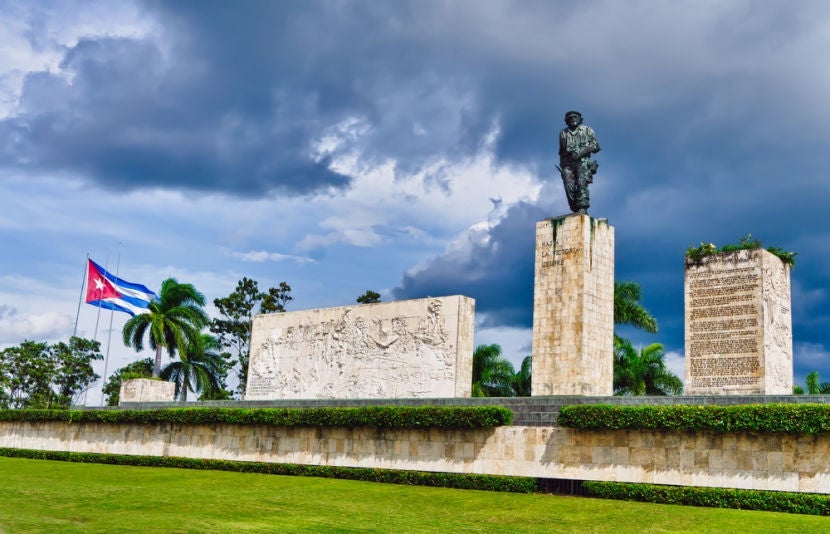 The Che Guevara Mausoleum definitely warrants a visit. Photo courtesy of <a href="http://www.shutterstock.com/dl2_lim.mhtml?src=cUaH8riovWJg_Sf4o2FCRQ-1-20&clicksrc=download_btn_inline&id=88508956&size=medium_jpg&submit_jpg=" target="_blank">Shutterstock</a>.