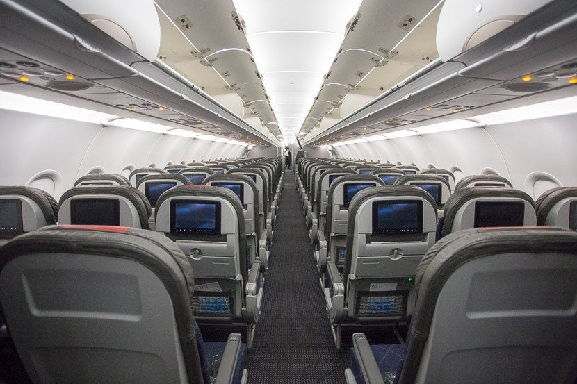 Now you can sit back, relax and enjoy your flight with hundreds of in-flight entertainment options. Image by Kevin Song.